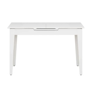 meg-GP009-0274,2-6 ΤΡΑΠΕΖΙ TRENDLINE MEGAPAP ΕΠΕΚΤΕΙΝΟΜΕΝΟ ΧΡΩΜΑ ΛΕΥΚΟ 120/150X70X75ΕΚ.