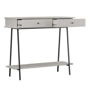 meg-GP009-0281,1-4 ΚΟΝΣΟΛΑ ELITE MEGAPAP ΧΡΩΜΑ ΛΕΥΚΟ ΤΟΥ ΠΑΓΟΥ 100X40X88ΕΚ.