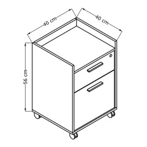 meg-GP009-0282,1-4 ΣΥΡΤΑΡΙΕΡΑ ΓΡΑΦΕΙΟΥ GAMER MEGAPAP ΤΡΟΧΗΛΑΤΗ ΜΕ ΚΛΕΙΔΑΡΙΑ ΧΡΩΜΑ ΜΑΥΡΟ 40X40X56ΕΚ.