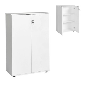 meg-GP009-0284,2-0 ΝΤΟΥΛΑΠΙ ΓΡΑΦΕΙΟΥ RIO MEGAPAP ΜΕ ΚΛΕΙΔΑΡΙΑ ΧΡΩΜΑ ΛΕΥΚΟ 72X34X109ΕΚ.