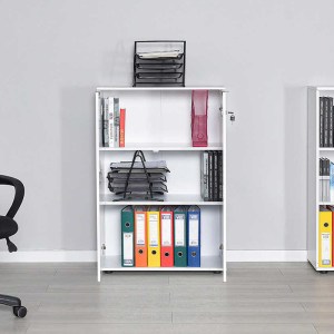 meg-GP009-0284,2-2 ΝΤΟΥΛΑΠΙ ΓΡΑΦΕΙΟΥ RIO MEGAPAP ΜΕ ΚΛΕΙΔΑΡΙΑ ΧΡΩΜΑ ΛΕΥΚΟ 72X34X109ΕΚ.