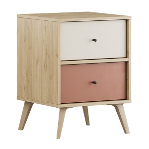 meg-GP009-0288,1-0 ΚΟΜΟΔΙΝΟ TERRA MEGAPAP ΧΡΩΜΑ FLORIDA OAK 44X44X61ΕΚ.