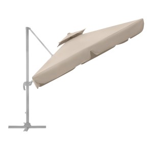 meg-GP010-0054,1-2 ΟΜΠΡΕΛΑ ΚΡΕΜΑΣΤΗ ΕΠΑΓΓΕΛΜΑΤΙΚΗ PEARL MEGAPAP ΤΗΛΕΣΚΟΠΙΚΗ ΑΛΟΥΜΙΝΙΟΥ ΧΡΩΜΑ ΕΚΡΟΥ 3X3M.