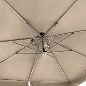 meg-GP010-0054,1-3 ΟΜΠΡΕΛΑ ΚΡΕΜΑΣΤΗ ΕΠΑΓΓΕΛΜΑΤΙΚΗ PEARL MEGAPAP ΤΗΛΕΣΚΟΠΙΚΗ ΑΛΟΥΜΙΝΙΟΥ ΧΡΩΜΑ ΕΚΡΟΥ 3X3M.