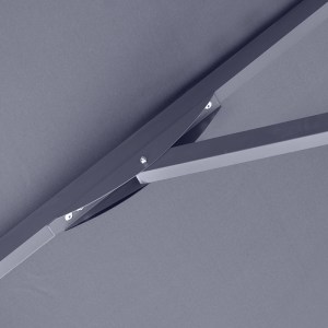 meg-GP010-0055,2-4 ΟΜΠΡΕΛΑ ΕΠΑΓΓΕΛΜΑΤΙΚΗ JUNO MEGAPAP ΤΗΛΕΣΚΟΠΙΚΗ ΑΛΟΥΜΙΝΙΟΥ ΧΡΩΜΑ ΑΝΘΡΑΚΙ 3,5X3,5M.