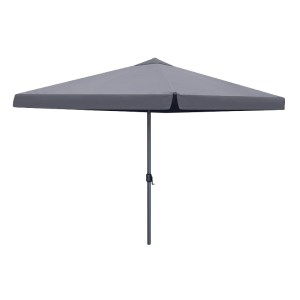 meg-GP010-0057,2-2 ΟΜΠΡΕΛΑ ΚΗΠΟΥ DYLAN MEGAPAP ΑΛΟΥΜΙΝΙΟΥ ΧΡΩΜΑ ΑΝΘΡΑΚΙ 3X3M.
