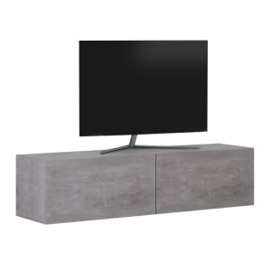 meg-GP022-0091,1-4 ΕΠΙΠΛΟ ΤΗΛΕΟΡΑΣΗΣ ΕΠΙΤΟΙΧΙΟ PALM MEGAPAP ΧΡΩΜΑ ΓΚΡΙ ΡΕΤΡΟ 120X32X30ΕΚ.