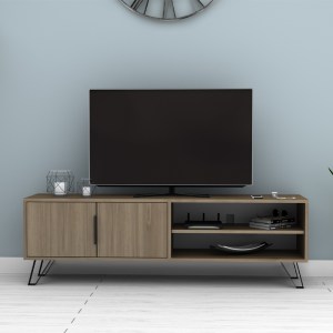 meg-GP028-0033,4-2 ΕΠΙΠΛΟ ΤΗΛΕΟΡΑΣΗΣ FOOT MEGAPAP ΧΡΩΜΑ ΚΑΡΥΔΙ 160X35X49ΕΚ.