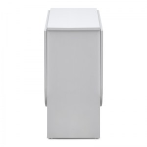 meg-GP028-0071,4-4 ΤΡΑΠΕΖΙ ΜΕΛΑΜΙΝΗΣ WINSLET MEGAPAP ΕΠΕΚΤΕΙΝΟΜΕΝΟ ΧΡΩΜΑ ΛΕΥΚΟ 37(80+80)X80X76ΕΚ.