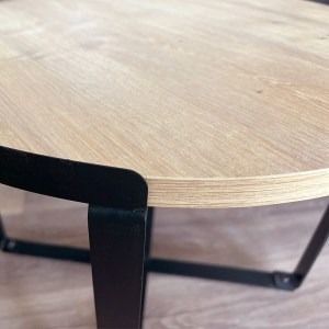 meg-GP028-0072,3-2 ΣΕΤ ΤΡΑΠΕΖΑΚΙΑ ΣΑΛΟΝΙΟΥ DAVIS MEGAPAP 2ΤΜΧ. ΧΡΩΜΑ ΦΥΣΙΚΟ ΟΞΙΑΣ 70X69X46ΕΚ.