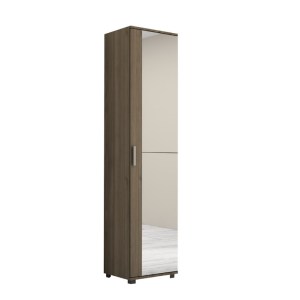 meg-GP028-0097,3-4 ΝΤΟΥΛΑΠΑ ΡΟΥΧΩΝ - ΠΑΠΟΥΤΣΟΘΗΚΗ VISLA MEGAPAP ΜΟΝΟΦΥΛΛΗ ΜΕ ΚΑΘΡΕΠΤΗ ΧΡΩΜΑ ΦΥΣΙΚΟ ΟΞΙΑΣ 45X36X187ΕΚ.