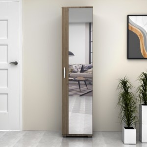 meg-GP028-0097,4-2 ΝΤΟΥΛΑΠΑ ΡΟΥΧΩΝ - ΠΑΠΟΥΤΣΟΘΗΚΗ VISLA MEGAPAP ΜΟΝΟΦΥΛΛΗ ΜΕ ΚΑΘΡΕΠΤΗ ΧΡΩΜΑ ΚΑΡΥΔΙ 45X36X187ΕΚ.