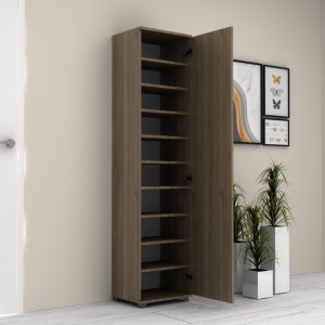 meg-GP028-0097,4-3 ΝΤΟΥΛΑΠΑ ΡΟΥΧΩΝ - ΠΑΠΟΥΤΣΟΘΗΚΗ VISLA MEGAPAP ΜΟΝΟΦΥΛΛΗ ΜΕ ΚΑΘΡΕΠΤΗ ΧΡΩΜΑ ΚΑΡΥΔΙ 45X36X187ΕΚ.