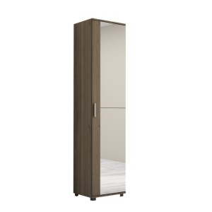 meg-GP028-0097,4-4 ΝΤΟΥΛΑΠΑ ΡΟΥΧΩΝ - ΠΑΠΟΥΤΣΟΘΗΚΗ VISLA MEGAPAP ΜΟΝΟΦΥΛΛΗ ΜΕ ΚΑΘΡΕΠΤΗ ΧΡΩΜΑ ΚΑΡΥΔΙ 45X36X187ΕΚ.