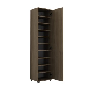 meg-GP028-0097,4-5 ΝΤΟΥΛΑΠΑ ΡΟΥΧΩΝ - ΠΑΠΟΥΤΣΟΘΗΚΗ VISLA MEGAPAP ΜΟΝΟΦΥΛΛΗ ΜΕ ΚΑΘΡΕΠΤΗ ΧΡΩΜΑ ΚΑΡΥΔΙ 45X36X187ΕΚ.