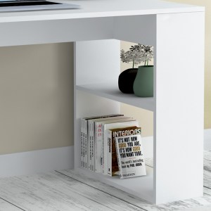 meg-GP028-0100,2-1 ΓΡΑΦΕΙΟ ΕΡΓΑΣΙΑΣ MIKRO MEGAPAP ΧΡΩΜΑ ΛΕΥΚΟ 120X60X75ΕΚ.