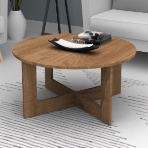 meg-GP028-0101,3-0 ΤΡΑΠΕΖΑΚΙ ΣΑΛΟΝΙΟΥ KATI MEGAPAP ΧΡΩΜΑ ΚΑΡΥΔΙ Ø80X42ΕΚ.