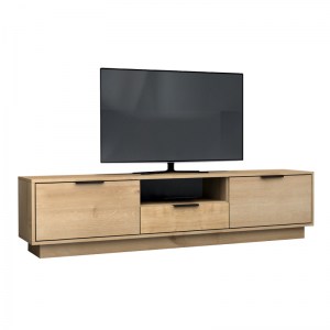 meg-GP028-0104,2-2 ΕΠΙΠΛΟ ΤΗΛΕΟΡΑΣΗΣ MENSA MEGAPAP ΧΡΩΜΑ ΦΥΣΙΚΟ ΟΞΙΑΣ 180X35X43CM.
