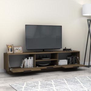 meg-GP028-0104,3-1 ΕΠΙΠΛΟ ΤΗΛΕΟΡΑΣΗΣ MENSA MEGAPAP ΧΡΩΜΑ ΚΑΡΥΔΙ 180X35X43CM.