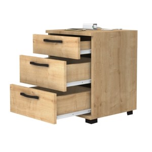 meg-GP028-0117,1-1 ΚΟΜΟΔΙΝΟ - ΣΥΡΤΑΡΙΕΡΑ ΓΡΑΦΕΙΟΥ ROCO MEGAPAP ΧΡΩΜΑ ΦΥΣΙΚΟ ΟΞΙΑΣ 40X39X57ΕΚ.