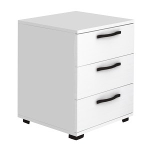 meg-GP028-0117,3-0 ΚΟΜΟΔΙΝΟ - ΣΥΡΤΑΡΙΕΡΑ ΓΡΑΦΕΙΟΥ ROCO MEGAPAP ΧΡΩΜΑ ΛΕΥΚΟ 40X39X57ΕΚ.