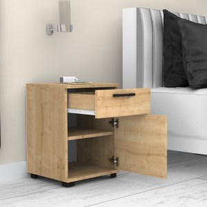 meg-GP028-0118,1-3 ΚΟΜΟΔΙΝΟ - ΣΥΡΤΑΡΙΕΡΑ ΓΡΑΦΕΙΟΥ VETO MEGAPAP ΧΡΩΜΑ ΦΥΣΙΚΟ ΟΞΙΑΣ 40X39X57ΕΚ.