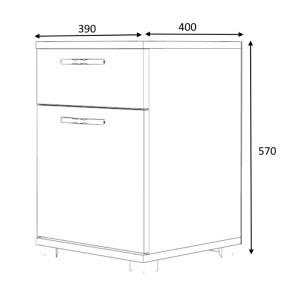 meg-GP028-0118,1-6 ΚΟΜΟΔΙΝΟ - ΣΥΡΤΑΡΙΕΡΑ ΓΡΑΦΕΙΟΥ VETO MEGAPAP ΧΡΩΜΑ ΦΥΣΙΚΟ ΟΞΙΑΣ 40X39X57ΕΚ.