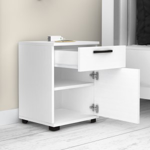 meg-GP028-0118,3-1 ΚΟΜΟΔΙΝΟ - ΣΥΡΤΑΡΙΕΡΑ ΓΡΑΦΕΙΟΥ VETO MEGAPAP ΧΡΩΜΑ ΛΕΥΚΟ 40X39X57ΕΚ.