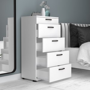 meg-GP028-0120,3-1 ΣΥΡΤΑΡΙΕΡΑ HELIA MEGAPAP ΧΡΩΜΑ ΛΕΥΚΟ 60X44X108ΕΚ.