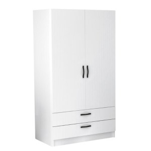 meg-GP028-0121,1-0 ΝΤΟΥΛΑΠΑ ΡΟΥΧΩΝ VICTORIA MEGAPAP ΔΙΦΥΛΛΗ ΜΕ ΣΥΡΤΑΡΙΑ ΧΡΩΜΑ ΛΕΥΚΟ 100X60X181ΕΚ.