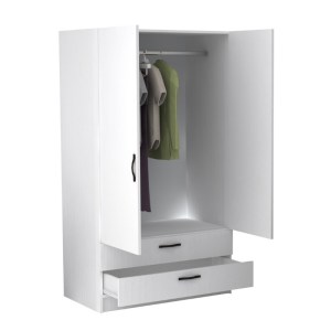 meg-GP028-0121,1-1 ΝΤΟΥΛΑΠΑ ΡΟΥΧΩΝ VICTORIA MEGAPAP ΔΙΦΥΛΛΗ ΜΕ ΣΥΡΤΑΡΙΑ ΧΡΩΜΑ ΛΕΥΚΟ 100X60X181ΕΚ.