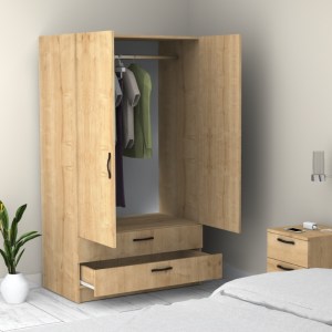 meg-GP028-0121,2-4 ΝΤΟΥΛΑΠΑ ΡΟΥΧΩΝ VICTORIA MEGAPAP ΔΙΦΥΛΛΗ ΜΕ ΣΥΡΤΑΡΙΑ ΧΡΩΜΑ ΦΥΣΙΚΟ ΟΞΙΑΣ 100X60X181ΕΚ.