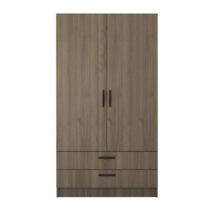 meg-GP028-0121,3-2 ΝΤΟΥΛΑΠΑ ΡΟΥΧΩΝ VICTORIA MEGAPAP ΔΙΦΥΛΛΗ ΜΕ ΣΥΡΤΑΡΙΑ ΧΡΩΜΑ ΚΑΡΥΔΙ 100X60X181ΕΚ.