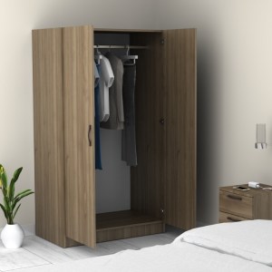 meg-GP028-0122,3-4 ΝΤΟΥΛΑΠΑ ΡΟΥΧΩΝ VICTORIA MEGAPAP ΔΙΦΥΛΛΗ ΧΡΩΜΑ ΚΑΡΥΔΙ 100X60X181ΕΚ.