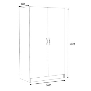 meg-GP028-0122,3-6 ΝΤΟΥΛΑΠΑ ΡΟΥΧΩΝ VICTORIA MEGAPAP ΔΙΦΥΛΛΗ ΧΡΩΜΑ ΚΑΡΥΔΙ 100X60X181ΕΚ.