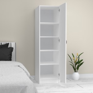 meg-GP028-0124,1-4 ΝΤΟΥΛΑΠΑ ΡΟΥΧΩΝ VICTORIA MEGAPAP ΜΟΝΟΦΥΛΛΗ ΧΡΩΜΑ ΛΕΥΚΟ 50X60X181ΕΚ.