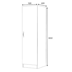 meg-GP028-0124,2-6 ΝΤΟΥΛΑΠΑ ΡΟΥΧΩΝ VICTORIA MEGAPAP ΜΟΝΟΦΥΛΛΗ ΧΡΩΜΑ ΦΥΣΙΚΟ ΟΞΙΑΣ 50X60X181ΕΚ.