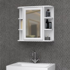 meg-GP028-0127,1-2 ΚΑΘΡΕΠΤΗΣ ΜΠΑΝΙΟΥ DIRO ΜEGAPAP ΧΡΩΜΑ ΛΕΥΚΟ 65X17,5X60ΕΚ.