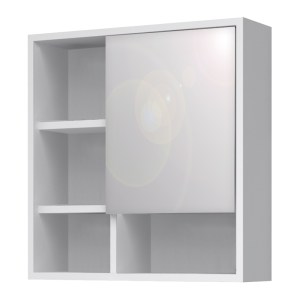 meg-GP028-0128,1-0 ΚΑΘΡΕΠΤΗΣ ΜΠΑΝΙΟΥ DEMO ΜEGAPAP ΧΡΩΜΑ ΛΕΥΚΟ 60X17,5X60ΕΚ.