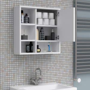 meg-GP028-0128,1-1 ΚΑΘΡΕΠΤΗΣ ΜΠΑΝΙΟΥ DEMO ΜEGAPAP ΧΡΩΜΑ ΛΕΥΚΟ 60X17,5X60ΕΚ.