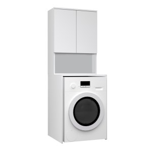 meg-GP028-0129,1-0 ΕΠΙΠΛΟ ΠΛΥΝΤΗΡΙΟΥ COZEN MEGAPAP ΧΡΩΜΑ ΛΕΥΚΟ 65X60X178ΕΚ.