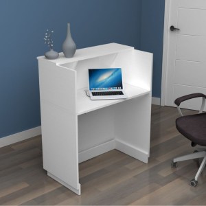 meg-GP028-0132,2-1 ΓΡΑΦΕΙΟ ΥΠΟΔΟΧΗΣ - RECEPTION GEMINI MEGAPAP ΧΡΩΜΑ ΛΕΥΚΟ 90X50X110ΕΚ.