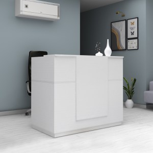 meg-GP028-0135,2-0 ΓΡΑΦΕΙΟ ΥΠΟΔΟΧΗΣ - RECEPTION GEMINI MEGAPAP ΧΡΩΜΑ ΛΕΥΚΟ 150X70X110ΕΚ.