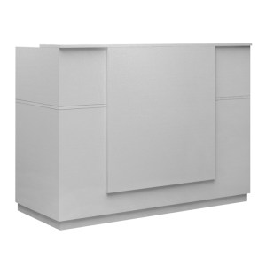 meg-GP028-0136,2-5 ΓΡΑΦΕΙΟ ΥΠΟΔΟΧΗΣ - RECEPTION GEMINI MEGAPAP ΧΡΩΜΑ ΛΕΥΚΟ 180X70X110ΕΚ.