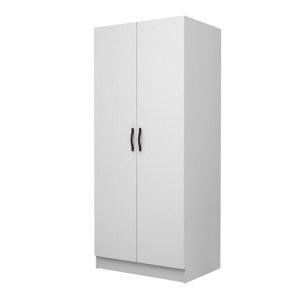 meg-GP028-0137,1-3 ΝΤΟΥΛΑΠΑ ΡΟΥΧΩΝ VIVIAN MEGAPAP ΔΙΦΥΛΛΗ ΧΡΩΜΑ ΛΕΥΚΟ 80X51,8X181ΕΚ.