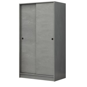 meg-GP028-0138,3-3 ΝΤΟΥΛΑΠΑ ΡΟΥΧΩΝ REGIO MEGAPAP ΔΙΦΥΛΛΗ ΣΥΡΟΜΕΝΗ ΧΡΩΜΑ ΓΚΡΙ ΣΚΥΡΟΔΕΜΑΤΟΣ 100X60X181ΕΚ.
