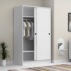meg-GP028-0139,1-1 ΝΤΟΥΛΑΠΑ ΡΟΥΧΩΝ REGIO MEGAPAP ΔΙΦΥΛΛΗ ΣΥΡΟΜΕΝΗ ΧΡΩΜΑ ΛΕΥΚΟ 120X60X200ΕΚ.