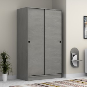 meg-GP028-0139,4-0 ΝΤΟΥΛΑΠΑ ΡΟΥΧΩΝ REGIO MEGAPAP ΔΙΦΥΛΛΗ ΣΥΡΟΜΕΝΗ ΧΡΩΜΑ ΚΑΡΥΔΙ 120X60X200ΕΚ.