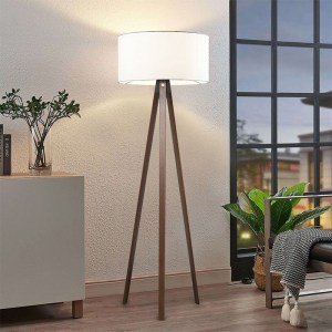 meg-GP029-0001,22-1 ΦΩΤΙΣΤΙΚΟ ΔΑΠΕΔΟΥ ROSLING MEGAPAP MDF/ΥΦΑΣΜΑ PVC ΧΡΩΜΑ ΚΑΡΥΔΙ - ΛΕΥΚΟ 38X38X140ΕΚ.