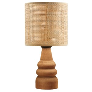 meg-GP029-0127,1-0 ΦΩΤΙΣΤΙΚΟ ΕΠΙΤΡΑΠΕΖΙΟ TINO MEGAPAP E27 PE RATTAN - ΞΥΛΟ ΧΡΩΜΑ ΦΥΣΙΚΟ Ø15X32ΕΚ.
